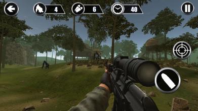 Gorilla Hunter Game : Sniper Shooting截图2