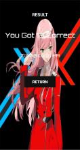 Darling in The Franxx Quiz截图1