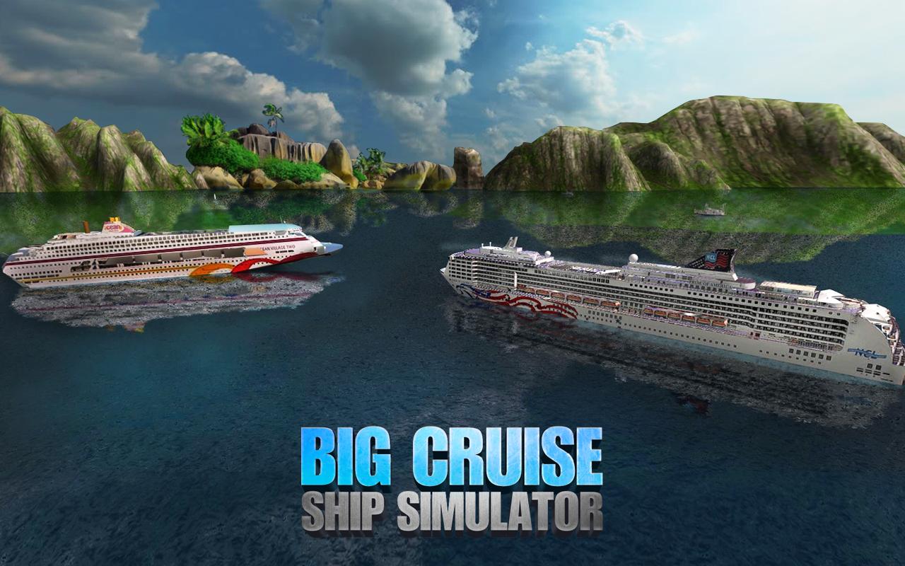 Big Cruise Ship Simulator Games 2018截图5