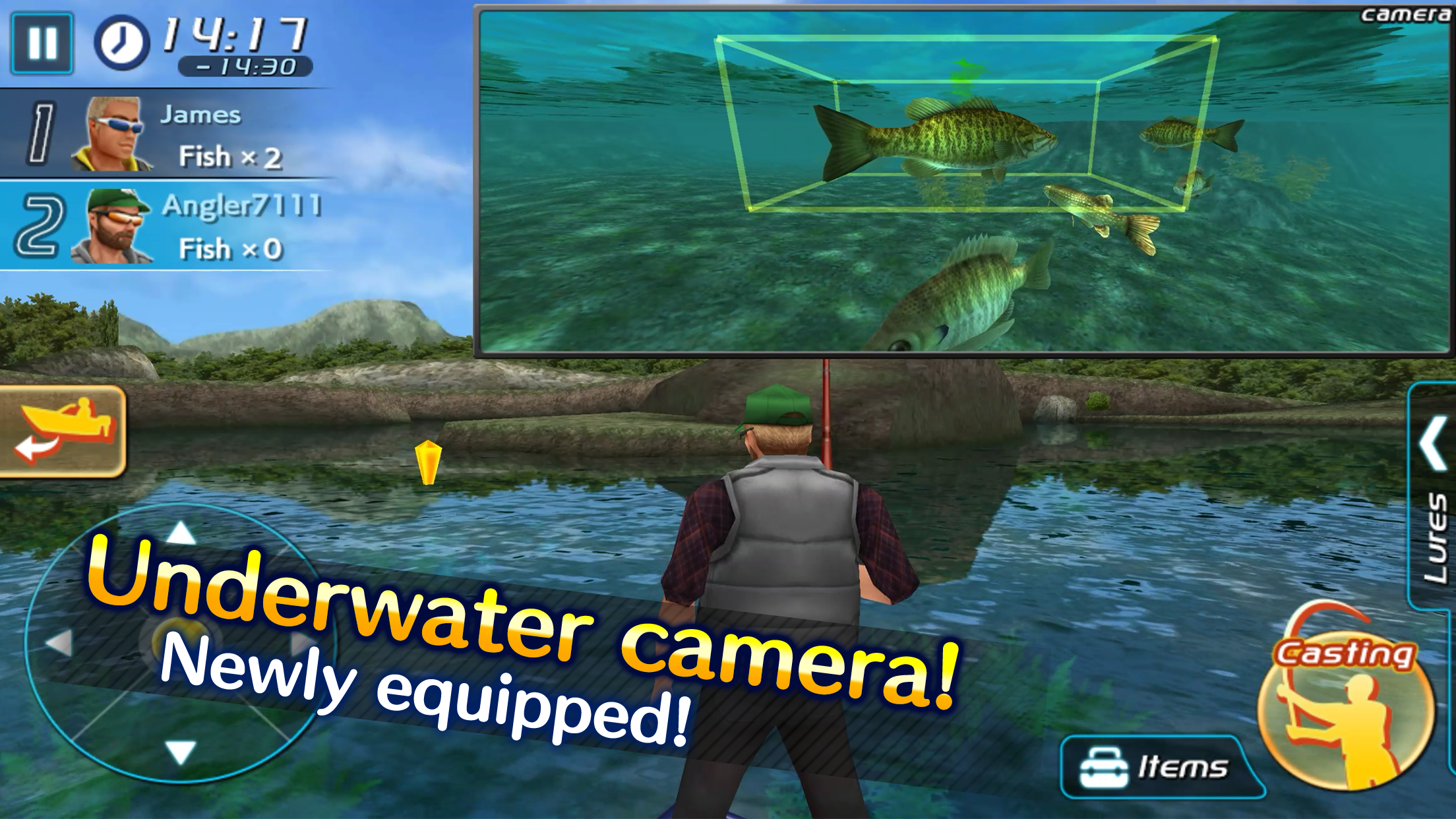 Bass Fishing 3D II截图2