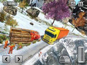 Uphill Cargo Transport Truck Driver 2019截图5