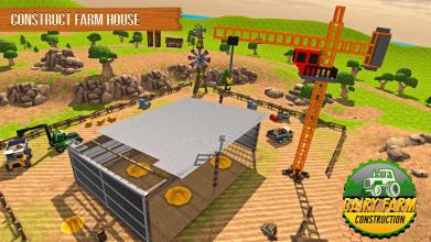 Village Cattle House Construction Farm Builder截图3