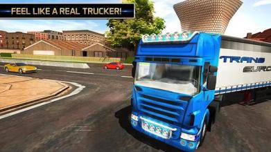 Euro Truck Driving Simulator 2018截图2