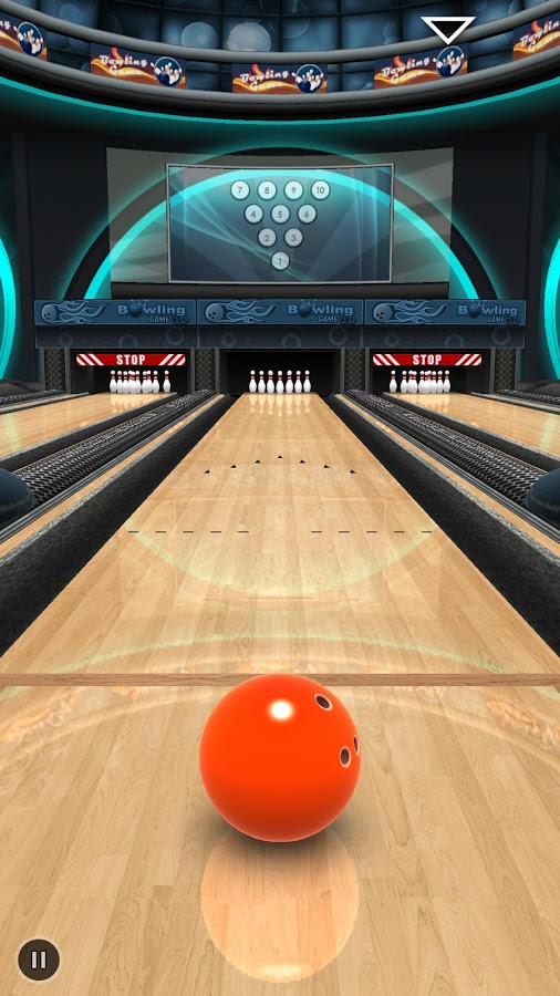 Bowling Game 3D FREE截图4