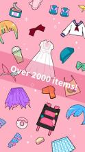 Cute Girl Avatar Maker - dress up fun game截图5