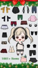 Unnie Avatar – Chibi Doll Christmas maker截图2