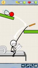 Bad Luck Stickman- Addictive draw line casual game截图3