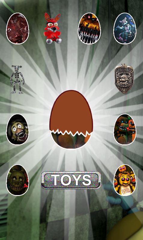 Surprise Eggs Freddy's Five Toys截图4