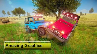 Offroad Police Jeep 4x4 Driving & Racing Simulator截图3