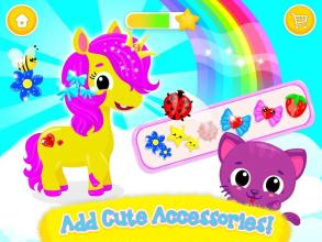 Cute & Tiny Horses - Baby Pony Care & Hair Salon截图3