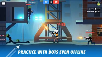 Stick Combats: Multiplayer Stickman Battle Shooter截图4