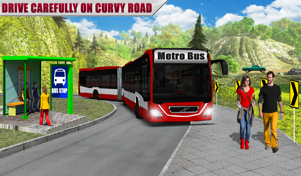 Metro Bus Games Real Metro Sim截图5
