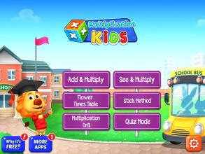 Multiplication Kids  Multiply Math Games截图1