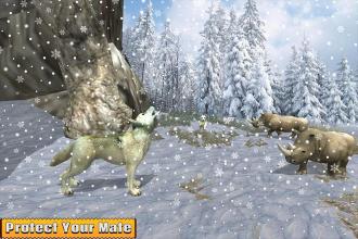 Arctic Wolf Family Simulator截图1