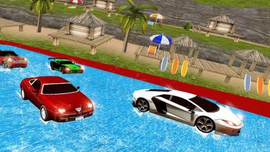 Slide Water Car Racing : Water Surfer Adventure截图5