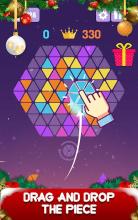 Triangle Diamond – Hexagon Board - Hexa Puzzle截图1