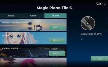 Magic Piano Tile 6 - Music Anime截图3