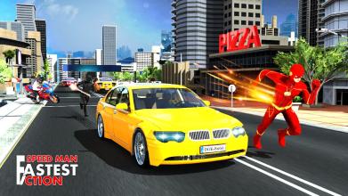 Flash Speedster hero- Superhero flash Speed games截图1