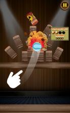 Cans knockdown Baseball Hit Smash Shooter Game截图4