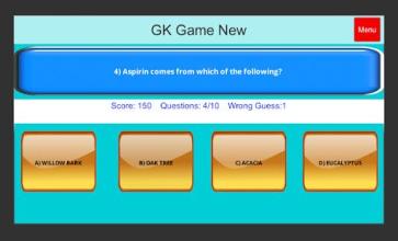 General Knowledge Game New截图2