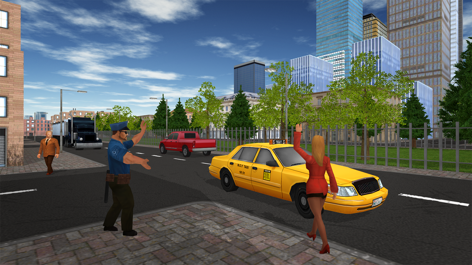 Taxi Game截图2