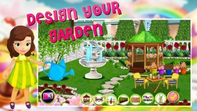 Princess Sofia Garden - Sofia Gardening Games截图2