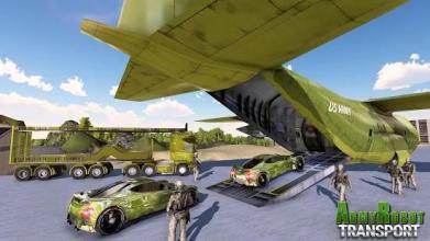 US Army Tank Robot Transform Cargo Plane Transport截图5