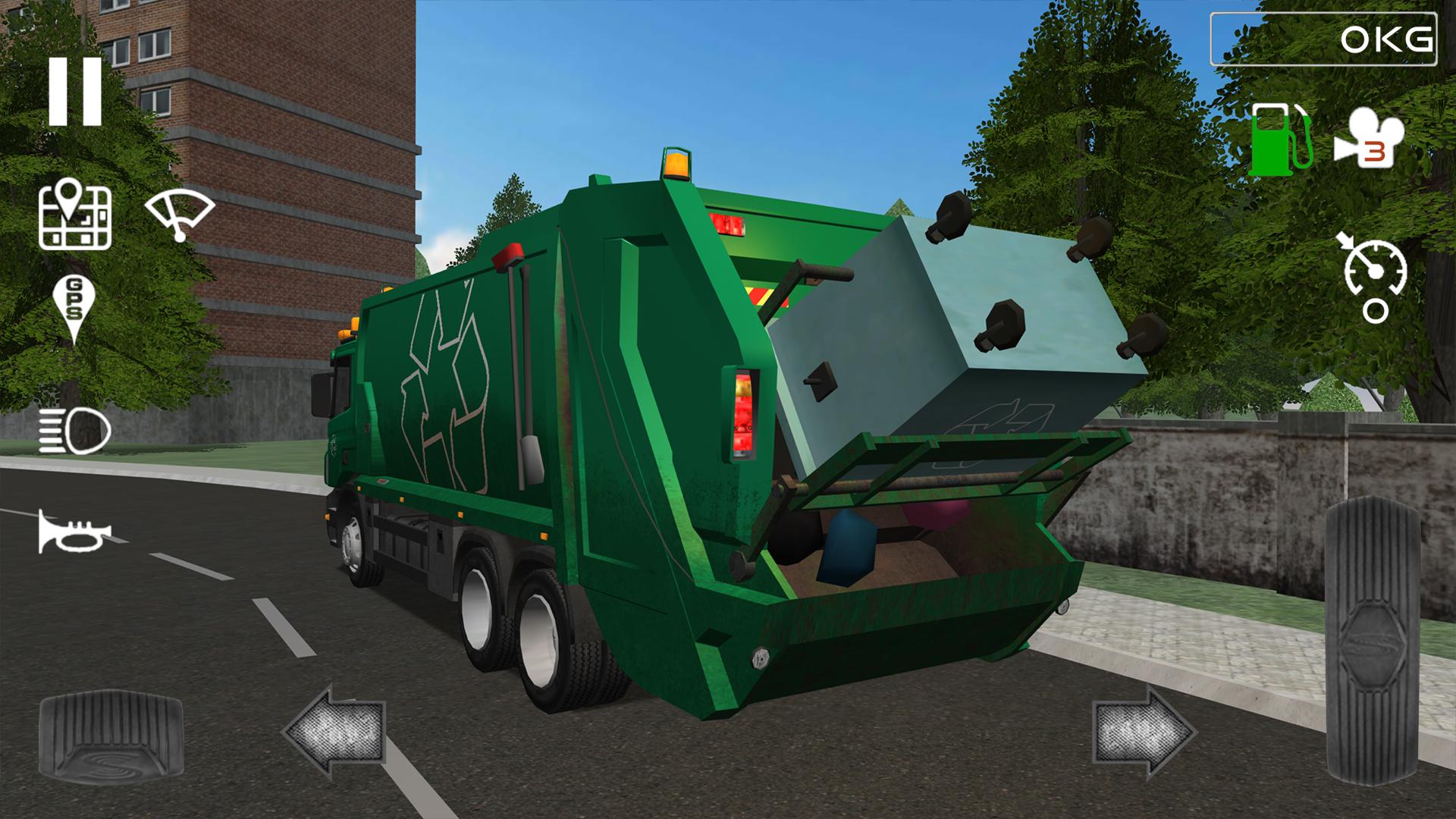 Trash Truck Simulator截图2