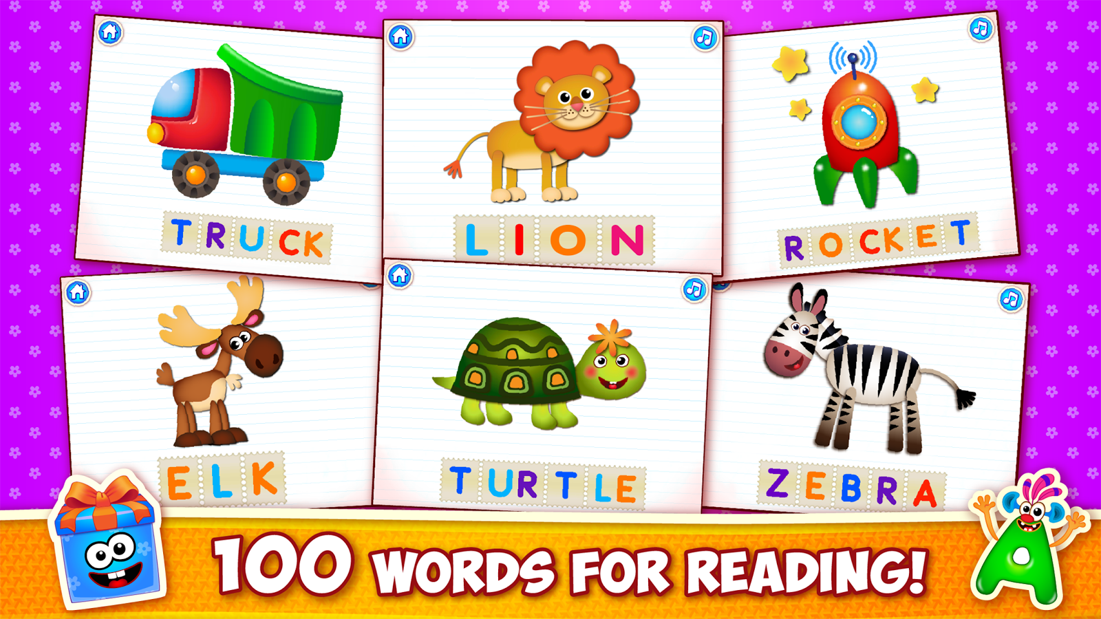 Baby ABC in box! Kids alphabet games for toddlers截图2