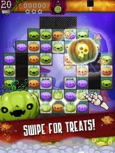 Halloween Swipe - Carved Pumpkin Match 3 Puzzle截图4