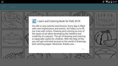 Learn & Coloring Book for Kids 2019截图3