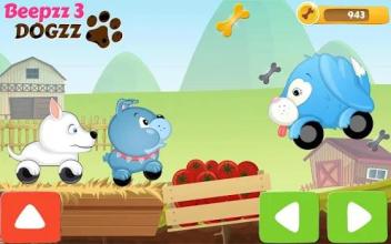 Car Racing game for Kids - Beepzz Dogs *截图5