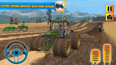 Real Tractor Drive Simulator 2019 Farming Game 3d截图4