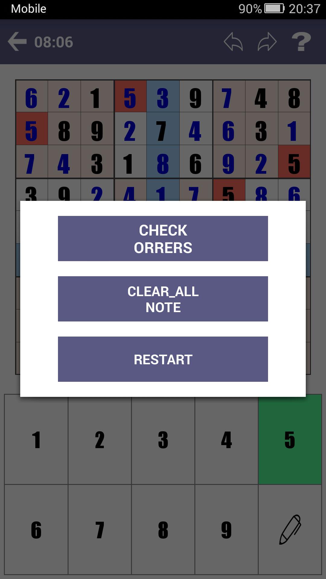 Free Sudoku Game截图5