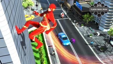 Flash Speedster hero- Superhero flash Speed games截图2