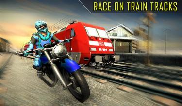 Railroad Bike Race 3D: Subway Moto Ride截图3