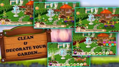 Garden Decoration & Cleaning Game截图3