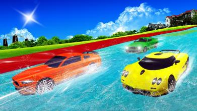 Slide Water Car Racing : Water Surfer Adventure截图4