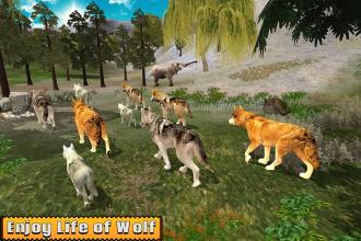 Arctic Wolf Family Simulator截图2