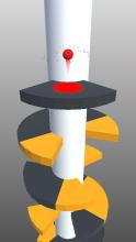 Helix Spiral Jump: Ball Drop Game截图1