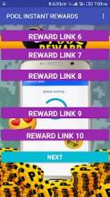 Pool Instant Rewards 2018 - coins and spins截图2