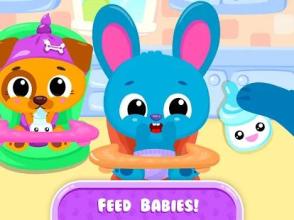 Cute & Tiny Baby Care - My Pet Kitty, Bunny, Puppy截图2