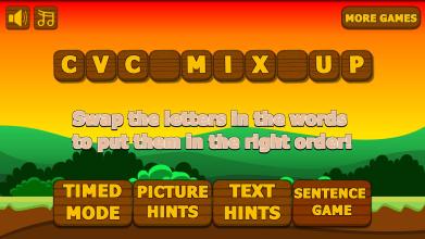 Phonics Game CVC Word Scramble - Learning to Read截图3