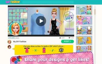 DIY Fashion Star - Design Hacks Clothing Game截图3