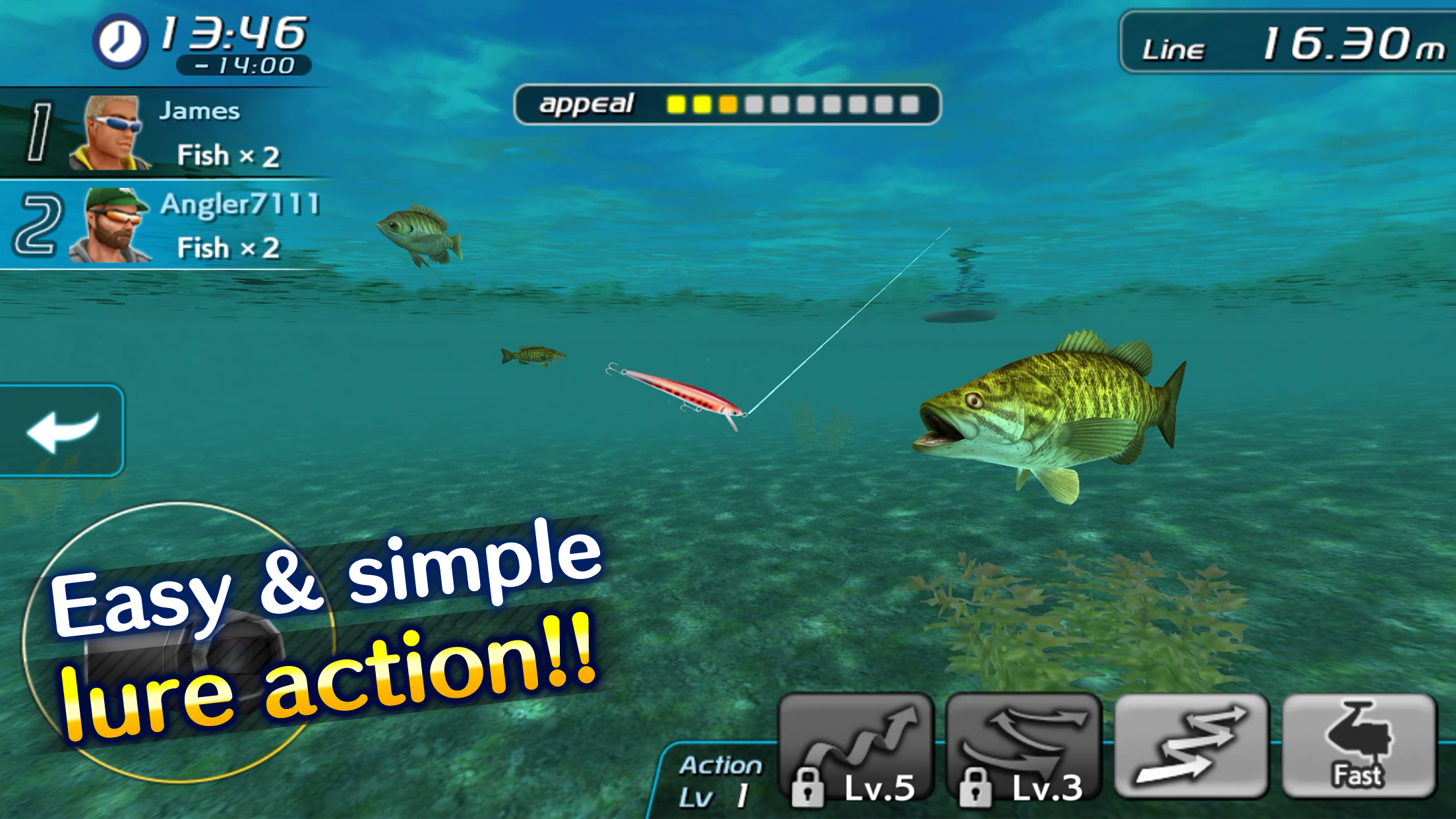 Bass Fishing 3D II截图4