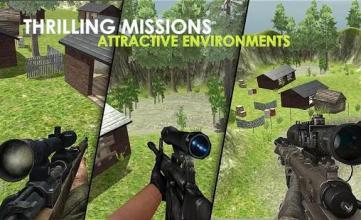 Sniper Shooter FPS Bravo Contract Killer截图3