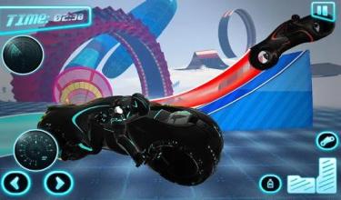 Tron Bike Stunt Racing 3d Stunt Bike Racing Games截图4