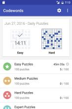 Codeword Puzzles (Crosswords)截图3