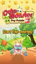 Cute Monster Pop Puzzle截图5