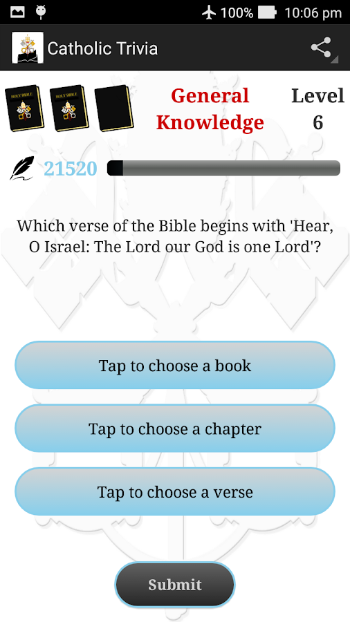 Catholic Bible Trivia截图1